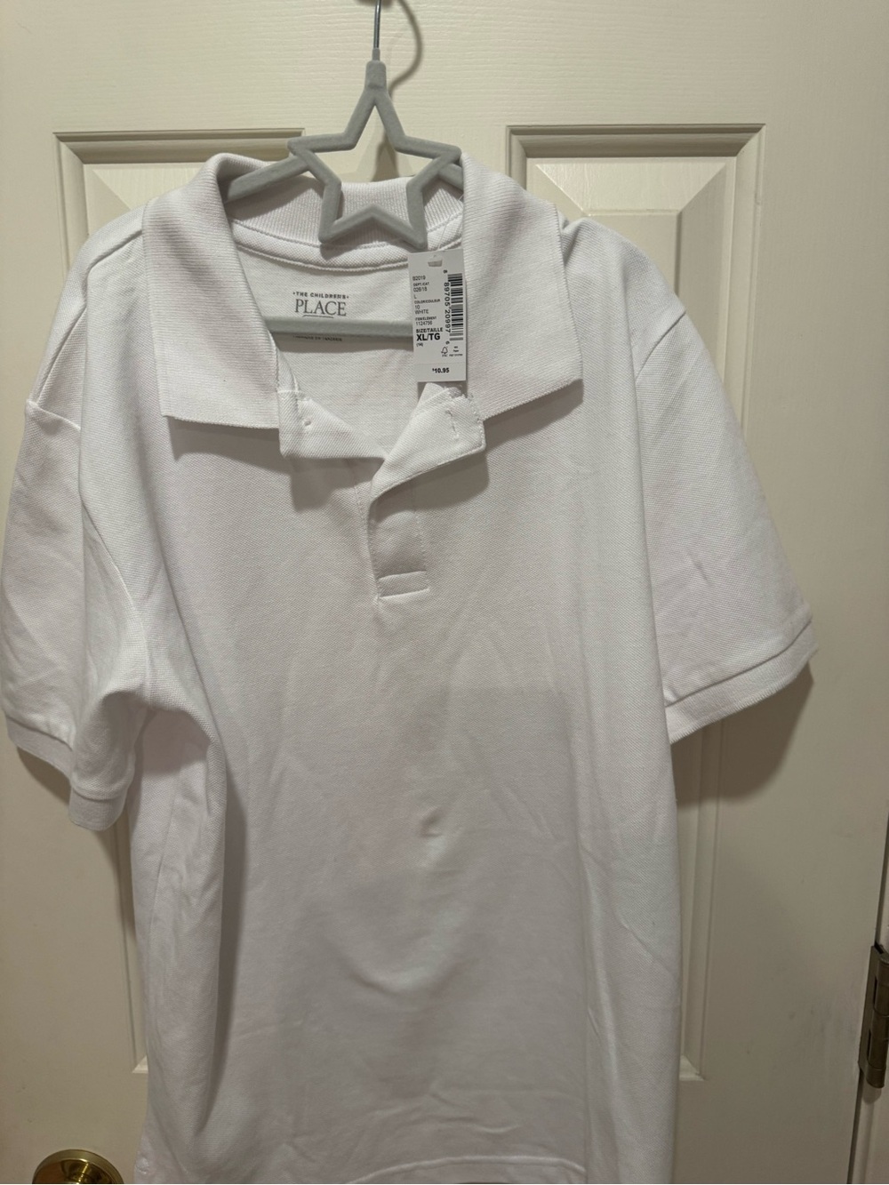 The Children's Place White Short-Sleeve Polo